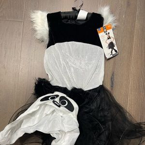 Target panda tutu dress costume. Nwt. Large 10-12